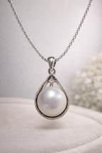 Japan Akoya Teardrop Pearl Pendant – 10mm