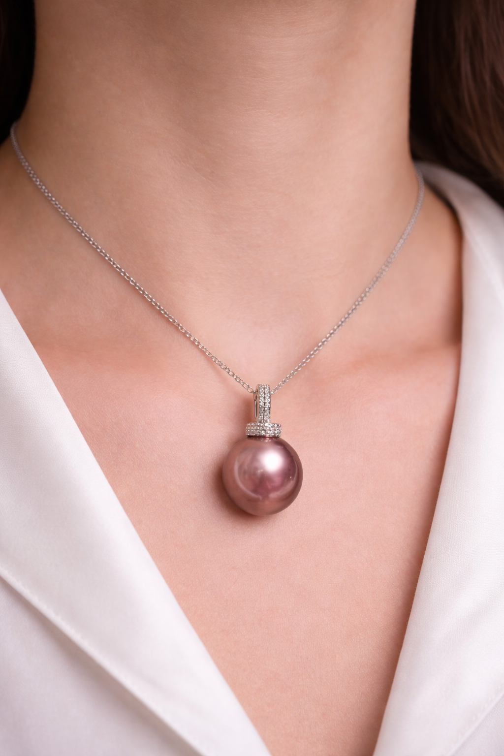 Freshwater Pearl Celeste Pendant – 14mm