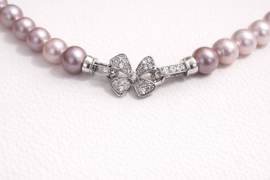 Blush Freshwater Pearl Necklace