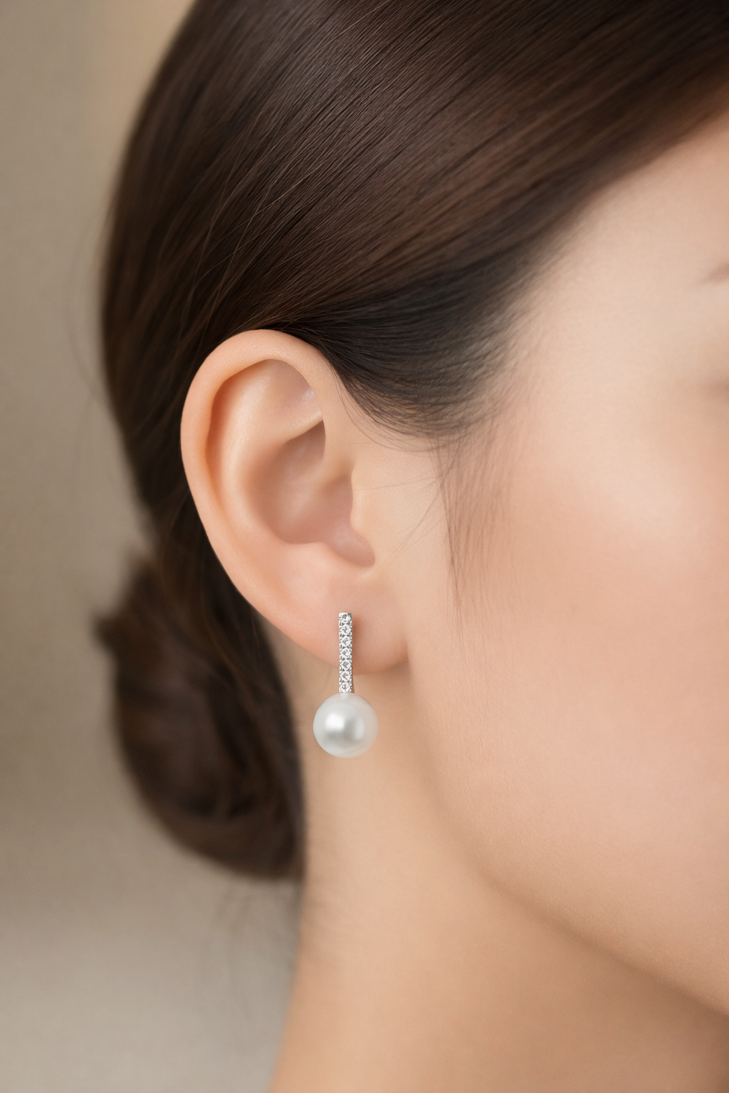 Freshwater Pearl Drop Earrings – 9mm